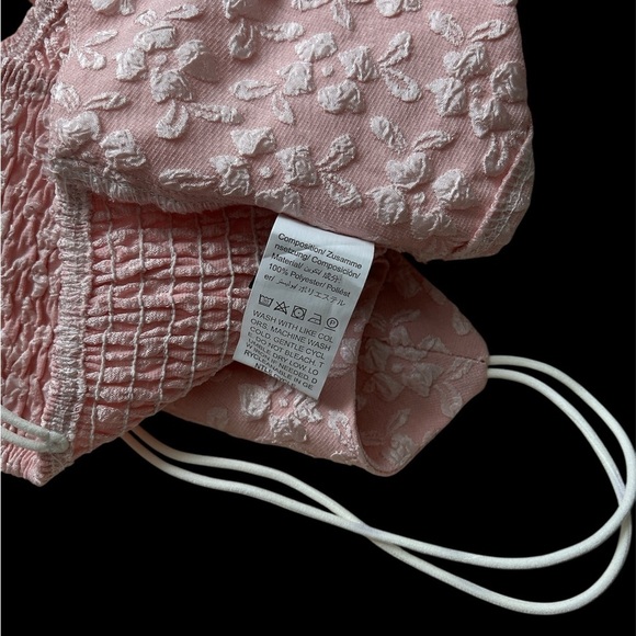 SHEIN Pink Sleeveless Crop Bustier Camisole - Picture 4 of 4